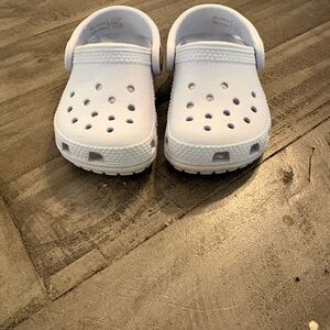 CROCS Kids Classic White Sandals